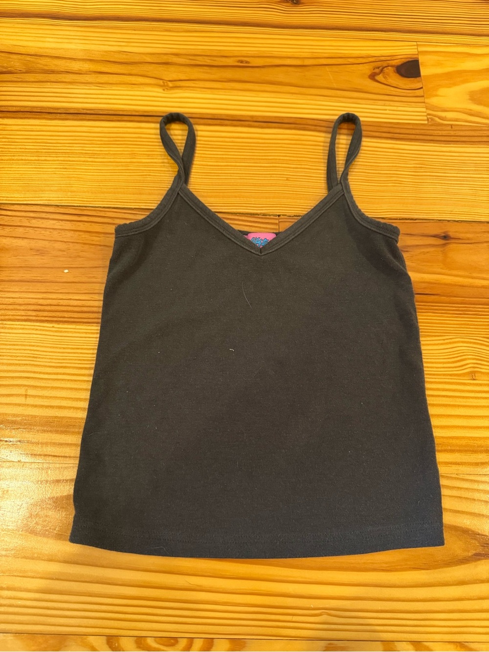 Edikted Black V-Neck Spaghetti Strap Cami